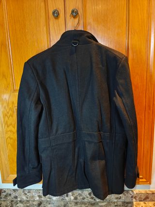Abrigo Zara Man Negro Hombre Talla L