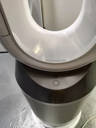 Purificador Humidificador Dyson Plata/Blanco