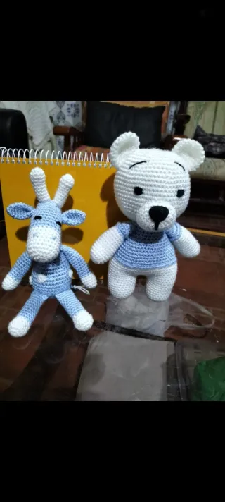 Muñeco personalizado a crochet