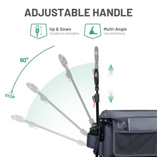 Carro Playa Plegable Ruedas Grandes 100kg