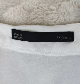 Camiseta Sfera Talla S Blanca Fluida