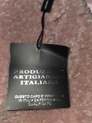 Cappotto Vintage Beige/Rosa