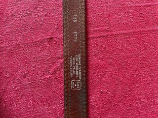 Cintura uomo pelle e tessuto 96cm