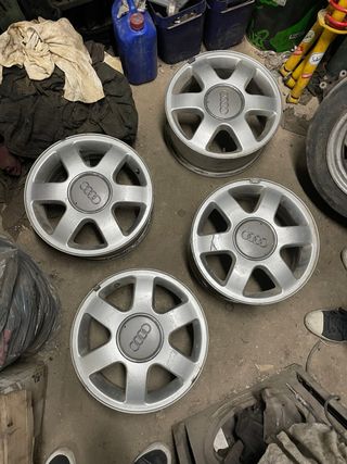 Llantas Aluminio 15 5x100 SSM 6 pulgadas audi