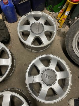 Llantas Aluminio 15 5x100 SSM 6 pulgadas audi