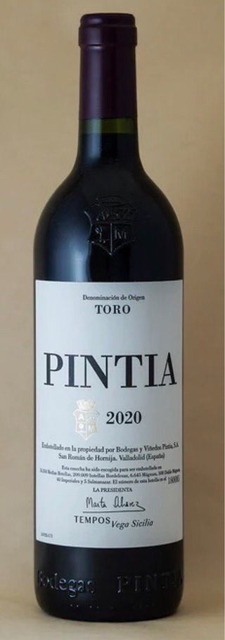 Bottiglie vuote Pintia 2020