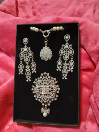 Aderezo Fallera Adulta Cristal