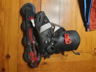 Patines en línea Oxelo con bolsa y protecciones