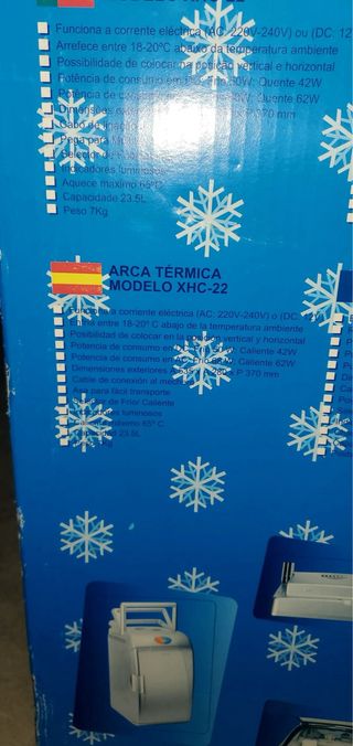 Nevera portátil enchufable