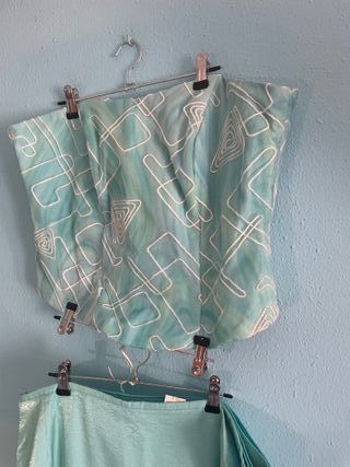 Conjunto elegante NUEVO con reflejos metalizados