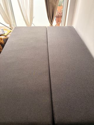 Divano letto Ikea Asarum grigio