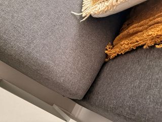 Divano letto Ikea Asarum grigio