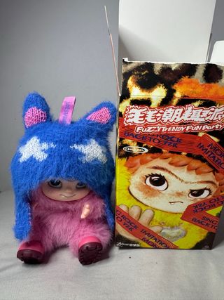 Labubu Peluche Rosa y Azul