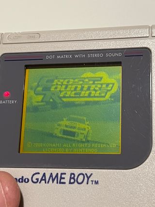 Cross Country Racing Game Boy Nintendo