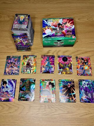 Lote Cartas Dragon Ball Super BT29