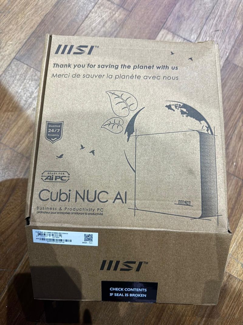 Mini PC MSI Intel Core Ultra 5 16GB DDR5 SSD 512 afbeelding 3