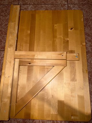 Mesa Escritorio Plegable Madera