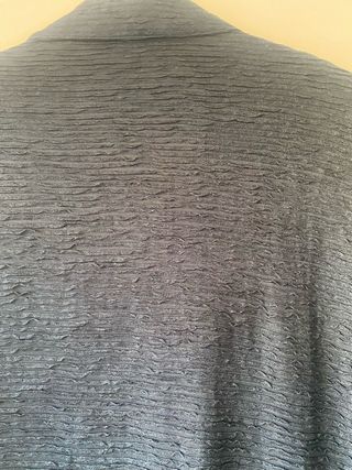 Blusa Doris Streich Negra Texturizada