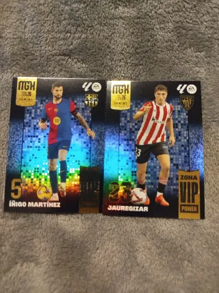 2 Cromos Panini NGH 2025/26 Iñigo Martínez y Jaure