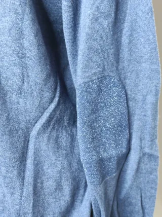 Jersey Yerse azul manga larga 100% algodón