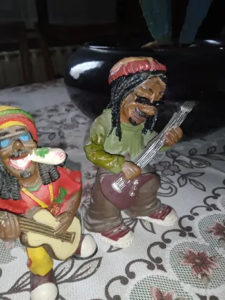 Statuette Jamaica Reggae Bob Marley Personaggi New