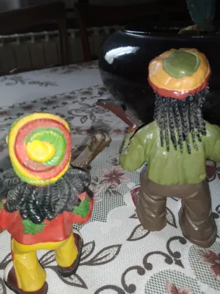 Statuette Jamaica Reggae Bob Marley Personaggi New
