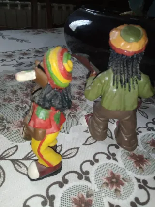 Statuette Jamaica Reggae Bob Marley Personaggi New