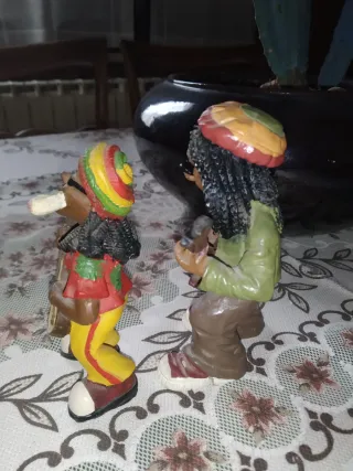 Statuette Jamaica Reggae Bob Marley Personaggi New