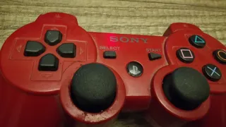 Mando PS3 Dualshock Sony Rojo