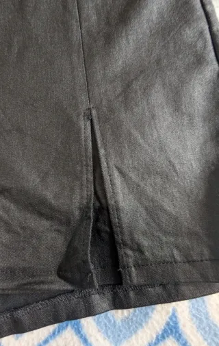 Falda short corto negro