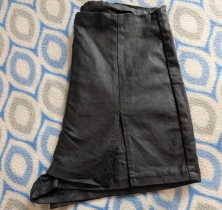 Falda short corto negro