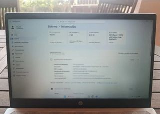 Ordenador portátil HP Pavilion Ryzen5 512GB Plata