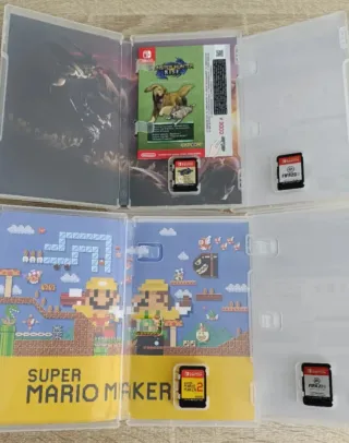 Juegos Switch: Mario Maker 2, Monster Hunter