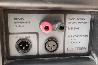 Altavoces Ecler Bass Reflex MS 5-4