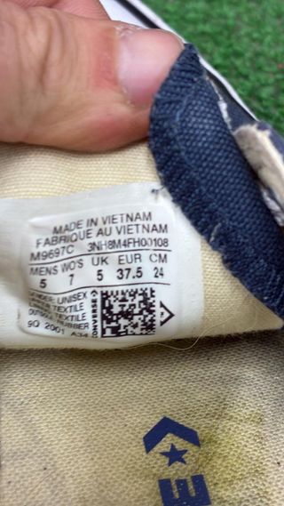 Converse All Star Blu 37.5