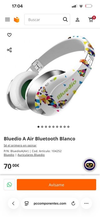 Auriculares Bluedio A Air Multicolor