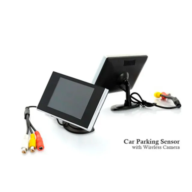 Cámara marcha atrás coche con monitor 3,5 y 7 "