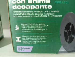 Lote 3 Rollos Hilo Soldadura PARKSIDE