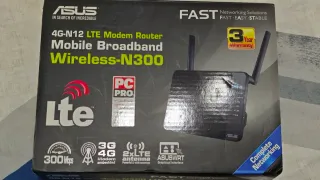 Router Modem LTE ASUS 4G-N12 Wireless-N300 3G e 4G