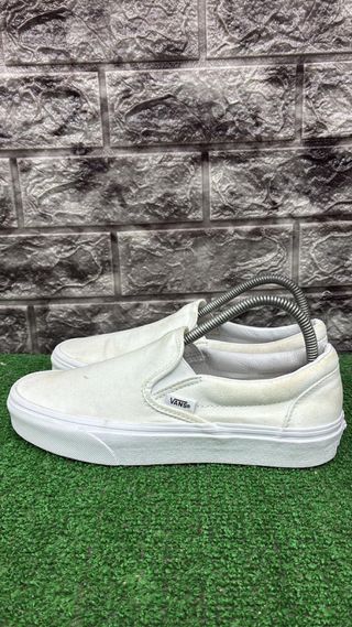 Vans Scarpe Slip-On Bianche Tg 38.5