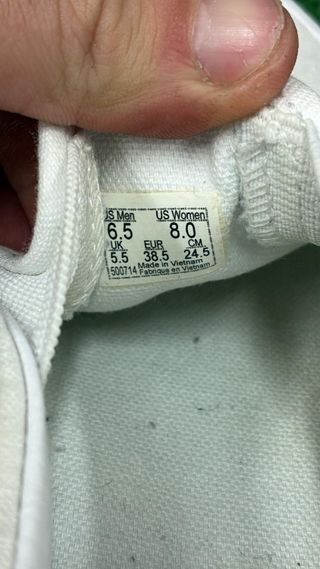 Vans Scarpe Slip-On Bianche Tg 38.5