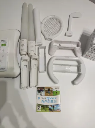 Mega lote de juegos y accesorios para Nintendo wii