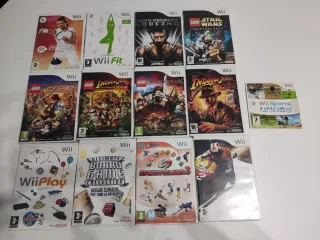 Mega lote de juegos y accesorios para Nintendo wii
