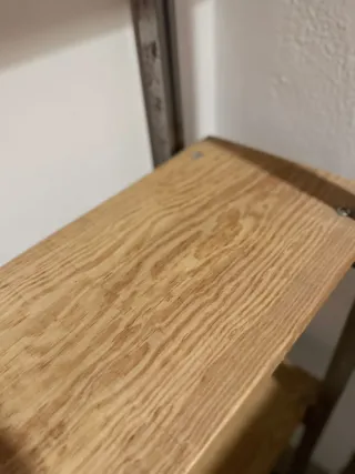 Estantería Industrial Madera y Metal