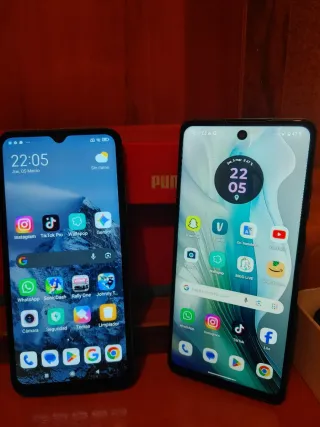 Redmi 10A e Moto E14