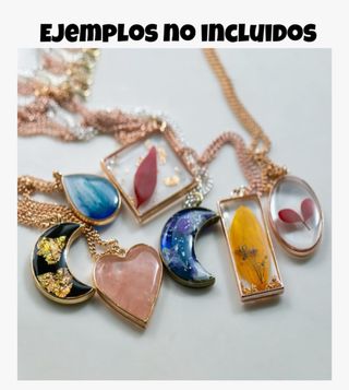 Kit Joyería Resina DIY