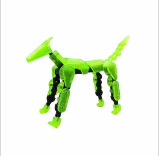 Figura Perro Articulado Fluorescente