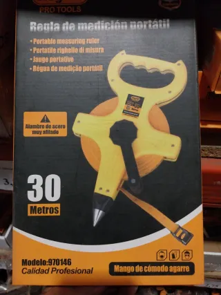 Regla de medición portátil 30 metros