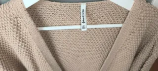 Cárdigan beige talla S