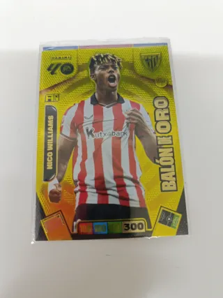 Nico Williams Balón de Oro Adrenalyn XL 26